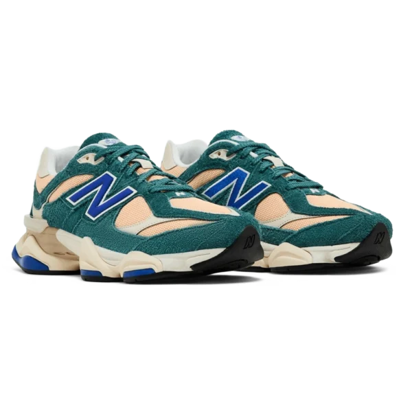 ⁦New Balance 9060 New Spruce Peach Blossom⁩ – תמונה ⁦2⁩