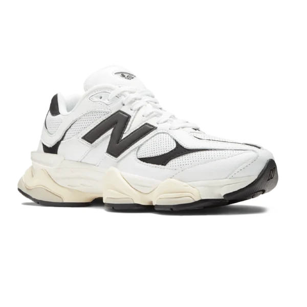 ⁦New Balance 9060 White Black⁩ – תמונה ⁦2⁩