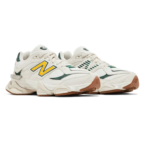 ⁦New Balance 9060 White Green⁩ – תמונה ⁦2⁩