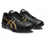 ⁦ASICS GEL-Quantum 360 VII Black Pure Gold⁩ – תמונה ⁦2⁩