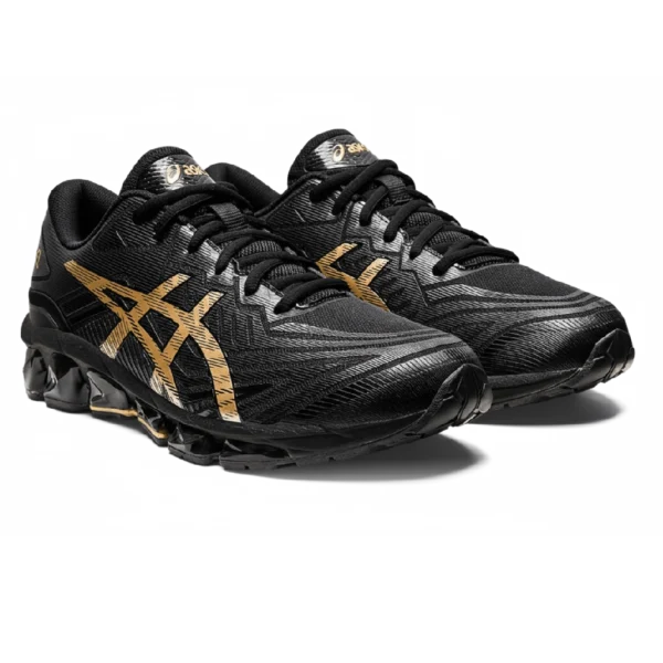 ⁦ASICS GEL-Quantum 360 VII Black Pure Gold⁩ – תמונה ⁦2⁩