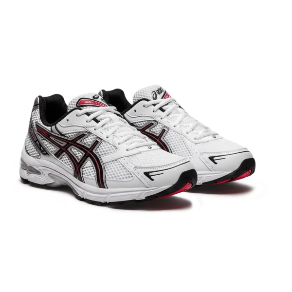 ⁦ASICS GEL-1130 White Electric Red⁩ – תמונה ⁦2⁩