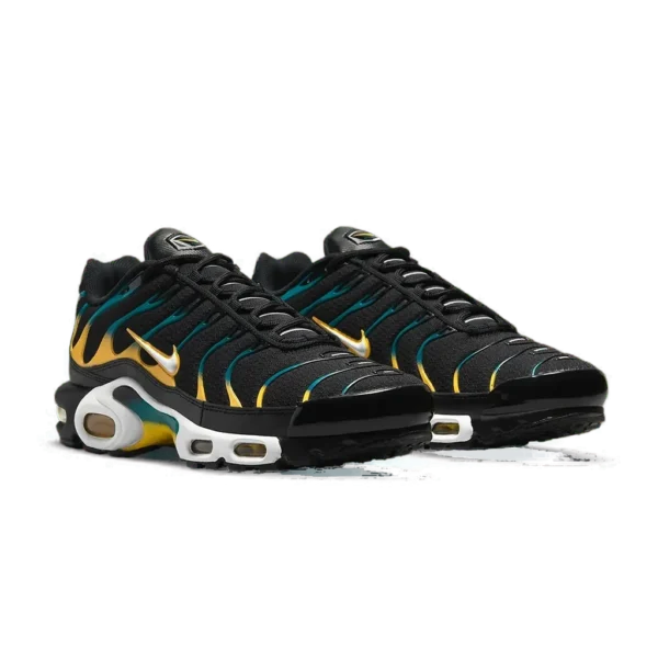 ⁦Nike Air Max Plus Black Teal Yellow⁩ – תמונה ⁦2⁩