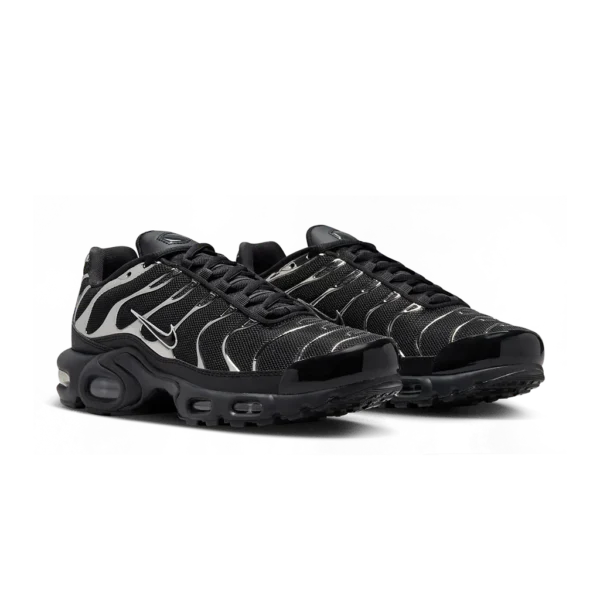 ⁦Nike Air Max Plus Black Metallic Silver⁩ – תמונה ⁦2⁩