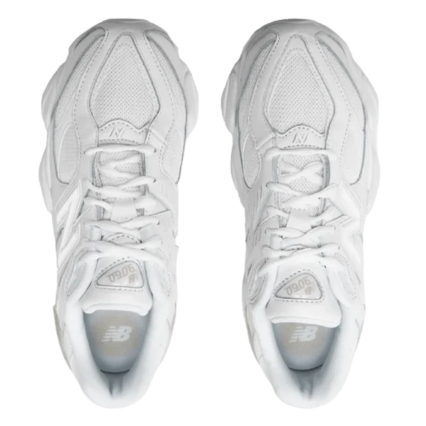 ⁦New Balance 9060 Triple White⁩ – תמונה ⁦4⁩