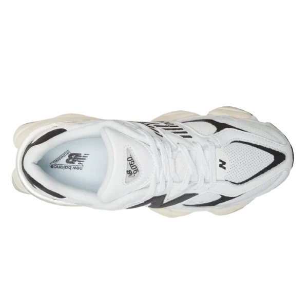 ⁦New Balance 9060 White Black⁩ – תמונה ⁦4⁩
