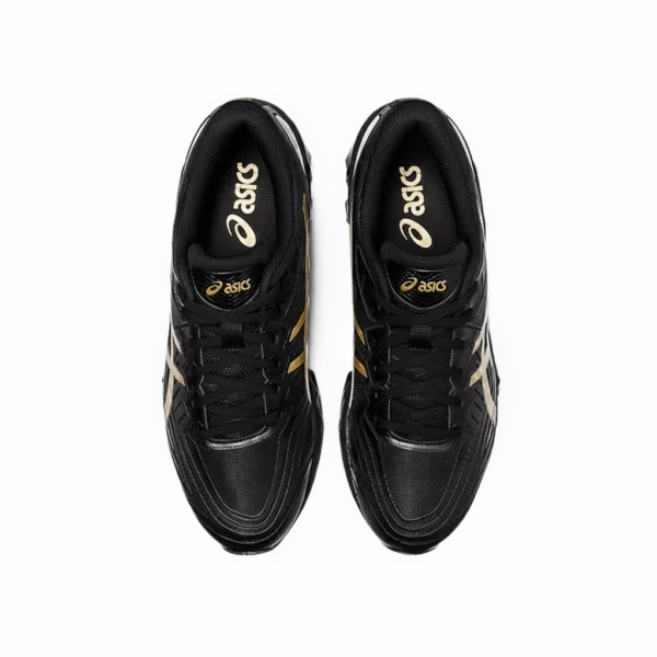 ⁦ASICS GEL-Quantum 360 VII Black Pure Gold⁩ – תמונה ⁦4⁩