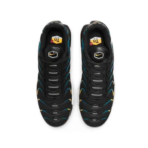 ⁦Nike Air Max Plus Black Teal Yellow⁩ – תמונה ⁦4⁩