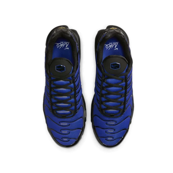 ⁦Nike Air Max Plus Premium Black Racer Blue⁩ – תמונה ⁦4⁩