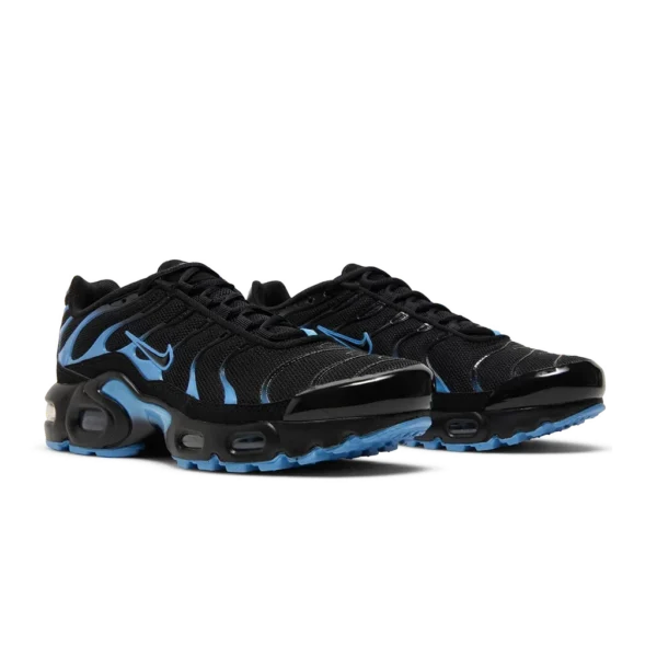 ⁦Nike Air Max Plus Black University Blue⁩ – תמונה ⁦2⁩