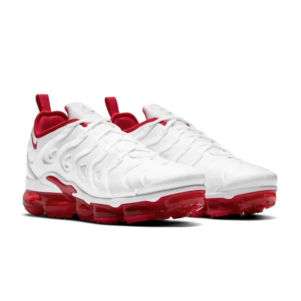 ⁦Nike Air VaporMax Plus White Red⁩ – תמונה ⁦2⁩