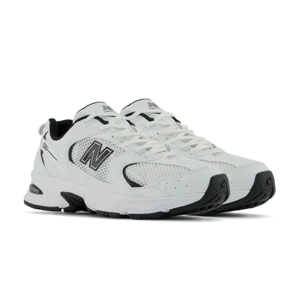 ⁦New Balance 530 White Black⁩ – תמונה ⁦2⁩