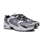 ⁦New Balance 530 Silver White Black⁩ – תמונה ⁦2⁩