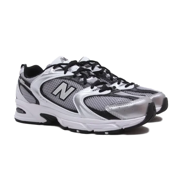 ⁦New Balance 530 Silver White Black⁩ – תמונה ⁦2⁩