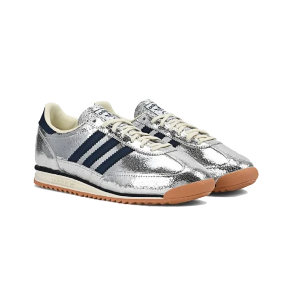 ⁦Adidas SL 72 RS Silver Metallic Collegiate Navy⁩ – תמונה ⁦2⁩