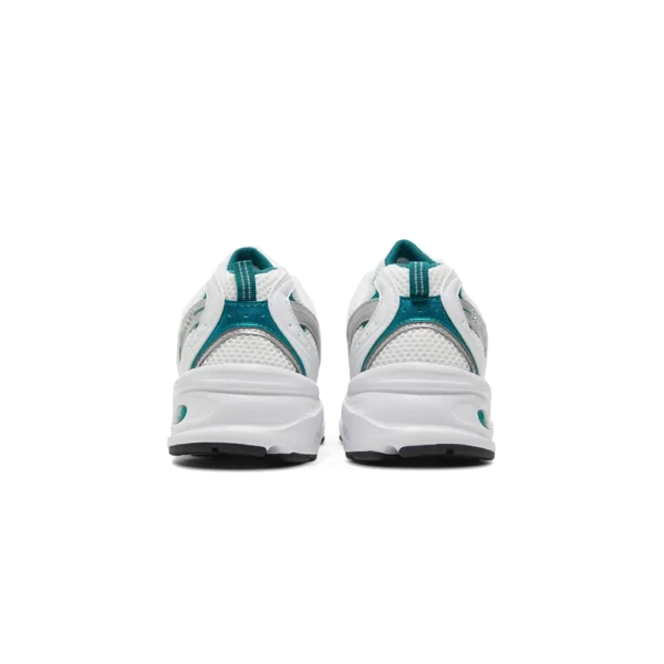 ⁦New Balance 530 White Silver Green⁩ – תמונה ⁦3⁩