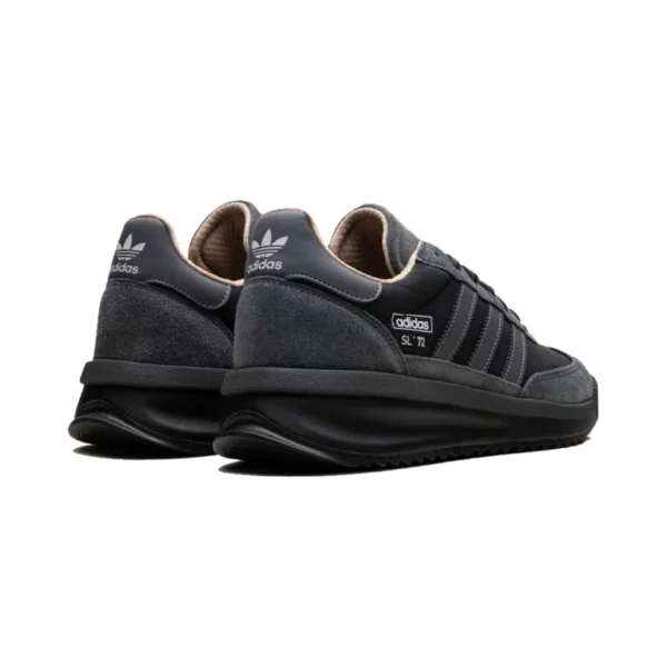 ⁦Adidas SL 72 RTN Core Black Grey Five Carbon⁩ – תמונה ⁦3⁩