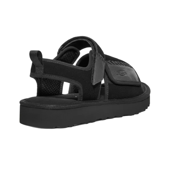 ⁦UGG Double Layer Cowhide Slide Black⁩ – תמונה ⁦3⁩