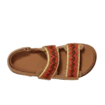 ⁦UGG Goldenstar Heritage Braid Olive Chestnut⁩ – תמונה ⁦3⁩