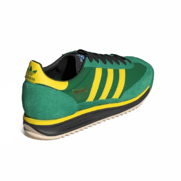 ⁦Adidas SL 72 Green Yellow Core Black⁩ – תמונה ⁦3⁩