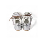 ⁦New Balance x Miu Miu 530 SL Leather Sneakers Metallic Silver⁩ – תמונה ⁦4⁩