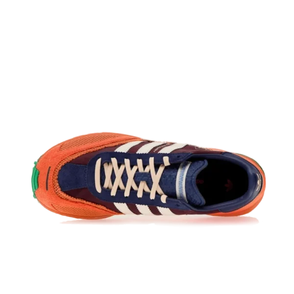 ⁦Adidas SL 72 x Bad Bunny Maroon Chalk White Semi Solar Red⁩ – תמונה ⁦4⁩