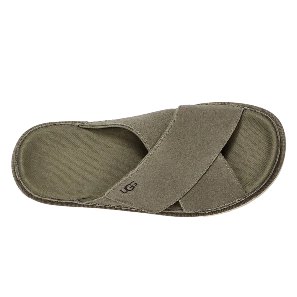 ⁦UGG Goldenstar Cross Slide Moss Green⁩ – תמונה ⁦3⁩