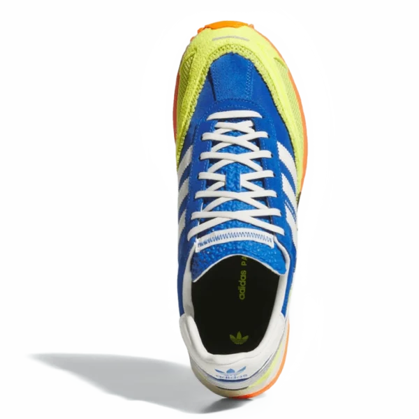 ⁦Adidas SL 72 x Bad Bunny Adizero  Blue White Yellow⁩ – תמונה ⁦4⁩