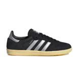 Adidas Samba Core Black Matte Silver Almost Yellow