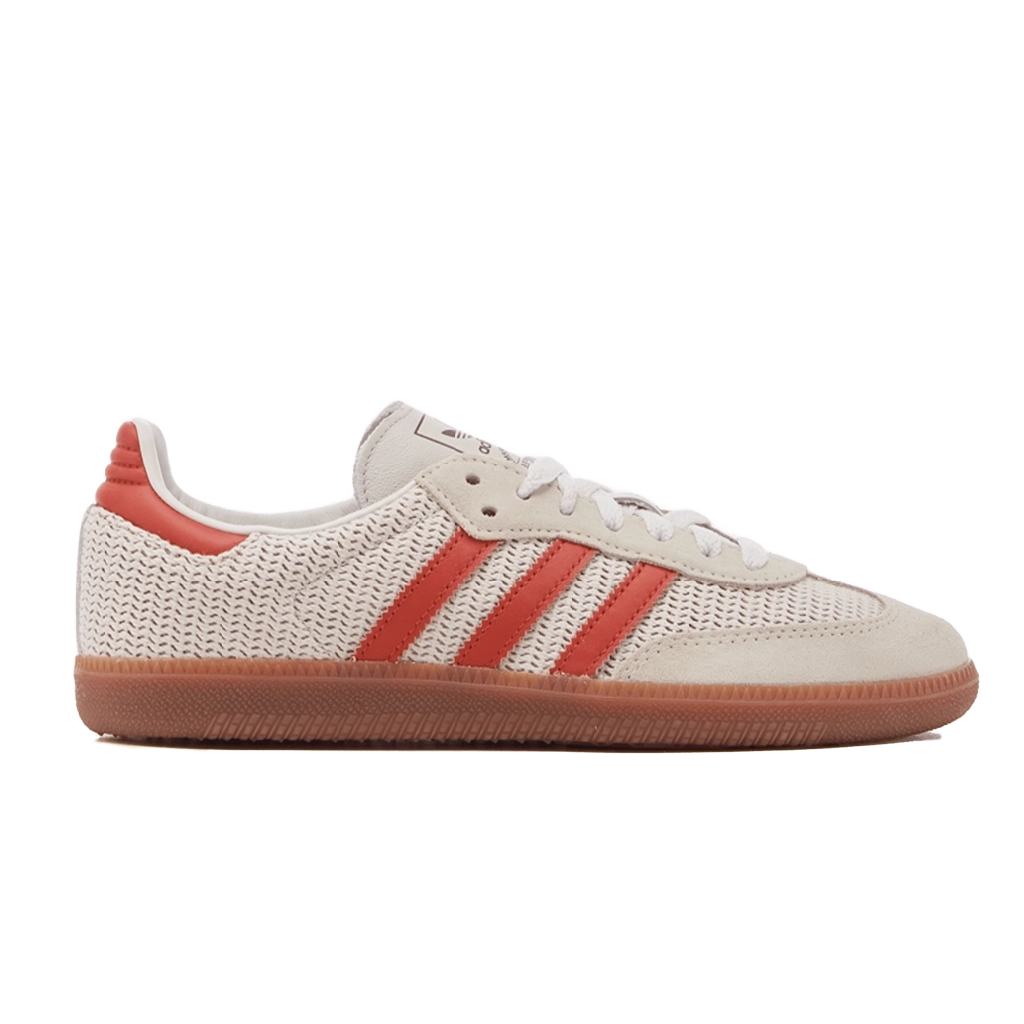 1 Adidas Samba OG Crystal White Preloved Red Gum – תמונה 1
