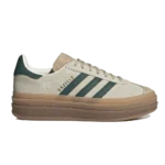 Adidas Gazelle Bold Cream White Collegiate Green Magic Beige