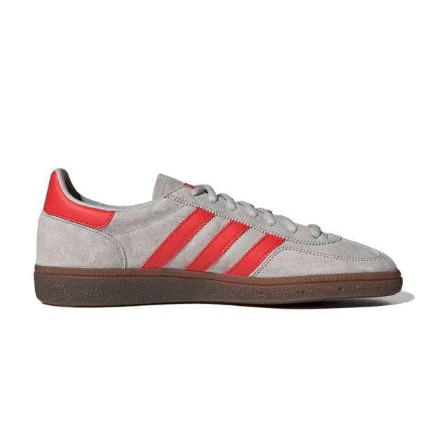 ⁦Adidas Handball Spezial Grey Hi-Res Red Gold Metallic⁩ – תמונה ⁦2⁩