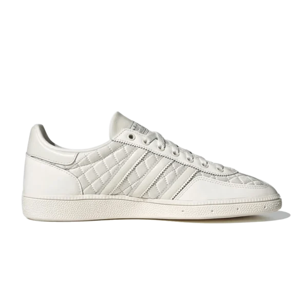 ⁦Adidas Handball Spezial Cloud White Core White Silver Metallic⁩ – תמונה ⁦2⁩