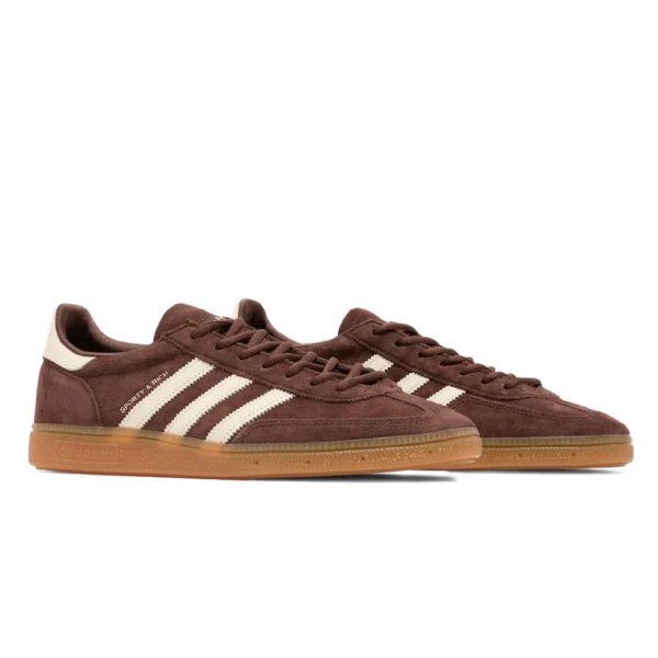 ⁦Adidas Handball Spezial x Sporty & Rich Auburn Core White Gum⁩ – תמונה ⁦2⁩