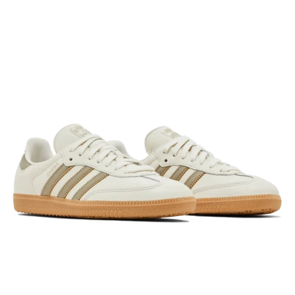 ⁦Adidas Samba OG Off White Cyber Metallic Wonder Gold⁩ – תמונה ⁦2⁩