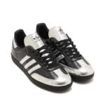 ⁦Adidas Samba x Atmos Tuxedo Black Metallic Silver⁩ – תמונה ⁦2⁩