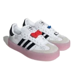 ⁦Adidas Sambae x Hello Kitty Cloud White Core Black Clear Pink⁩ – תמונה ⁦2⁩