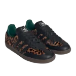 ⁦Adidas Samba OG Core Black Collegiate Green Cream White⁩ – תמונה ⁦2⁩
