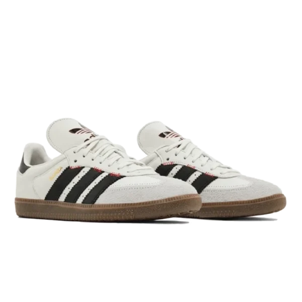 ⁦Adidas Samba OG Grey Black Gold Metallic Gum⁩ – תמונה ⁦2⁩