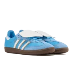 ⁦Adidas Samba OG Semi Blue Burst Cloud White Gum⁩ – תמונה ⁦2⁩