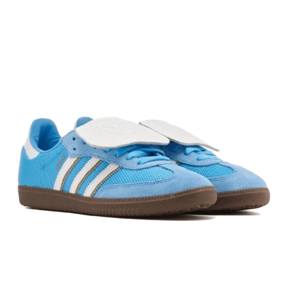⁦Adidas Samba OG Semi Blue Burst Cloud White Gum⁩ – תמונה ⁦2⁩