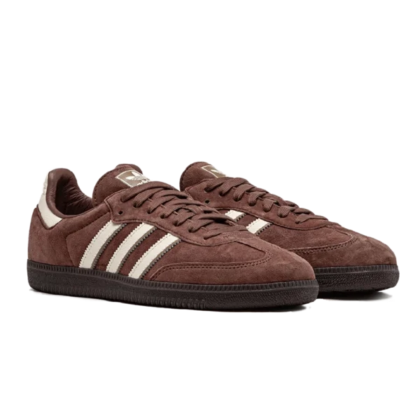 ⁦Adidas Samba OG Preloved Brown Wonder White Earth Strata⁩ – תמונה ⁦2⁩