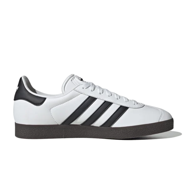 ⁦Adidas Gazelle Cloud WhiteCore Black Gold Metallic⁩ – תמונה ⁦2⁩