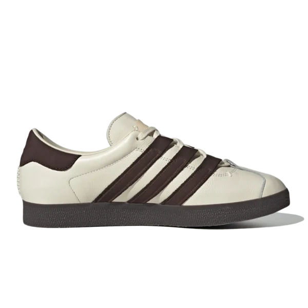 ⁦Adidas Gazelle Cream White Dark Brown Off White⁩ – תמונה ⁦2⁩