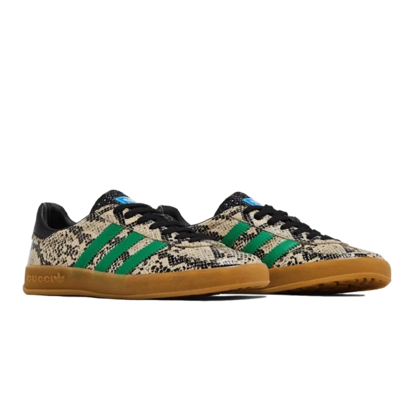 ⁦Adidas Gazelle x Gucci Python Print⁩ – תמונה ⁦2⁩