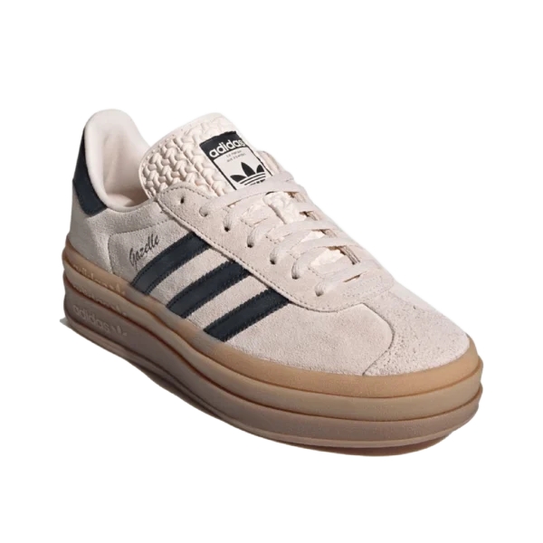 ⁦Adidas Gazelle Bold Wonder Quartz Core Black Core Black⁩ – תמונה ⁦2⁩