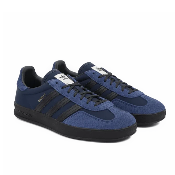 ⁦Adidas Gazelle x Hikari Shibata Night Indigo Night Grey Dark Blue⁩ – תמונה ⁦2⁩