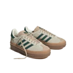 ⁦Adidas Gazelle Bold Cream White Collegiate Green Magic Beige⁩ – תמונה ⁦2⁩