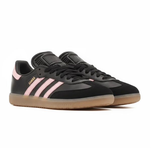 ⁦Adidas Samba Inter Miami CF Core Black Light Pink Gum⁩ – תמונה ⁦2⁩