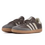 ⁦Adidas Samba OG Brown Putty Grey Gold Metallic⁩ – תמונה ⁦2⁩
